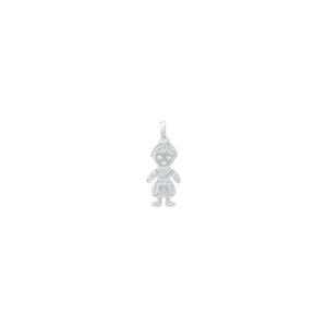 Pingente em Prata 925 Menino - PL17693