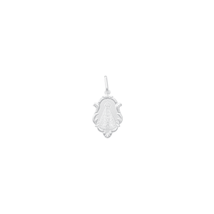 Pingente em Prata 925 Nossa Senhora Aparecida - PL17690