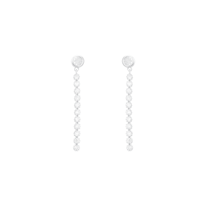 Brinco em Prata 925 Palito com Zircônias - PL17500