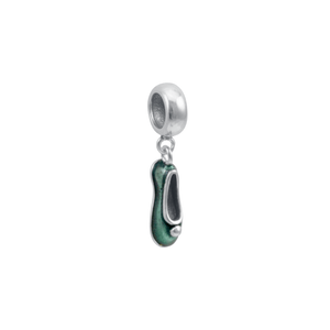 Berloque Moments em Prata 925 Sapatilha Verde - PL17877