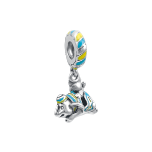 Berloque Moments em Prata 925 Dumbo com Mickey - PL17872