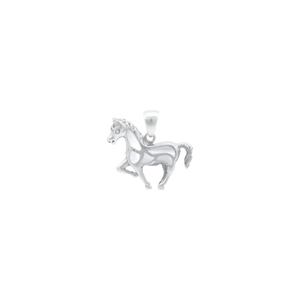 Pingente em Prata 925 Cavalo com Madrepérola - PL17917