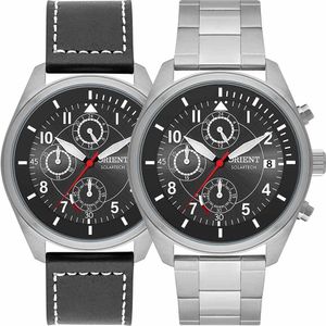 Relógio Masculino Orient Solatech Cronógrafo - MBSSC249 P2SX