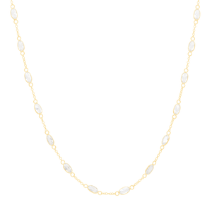 Colar em Ouro 18K com Zircônias - AU11727