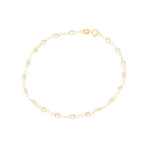 Pulseira em Ouro 18k com Zircônias - AU11722