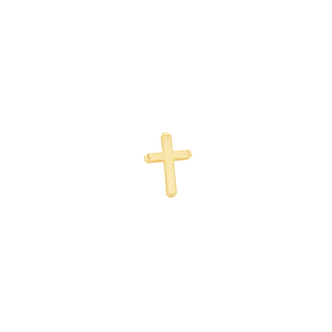 Pingente em Ouro 18k Cruz Lisa - AU11905