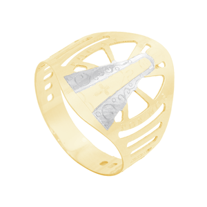 Anel em Ouro 18K N. Senhora Aparecida - AU3908
