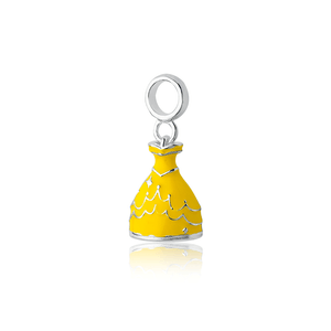 Berloque Moments em Prata 925 Vestido Bela - PL18412