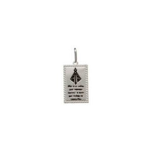 Pingente em Prata 925 Nossa Senhora Aparecida - PL18385
