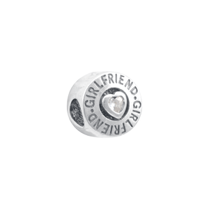 Berloque Moments em Prata 925 Separador Girlfriend White - PL18217