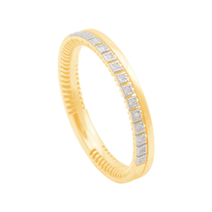 Anel em Ouro 18K com Diamantes - AU12036