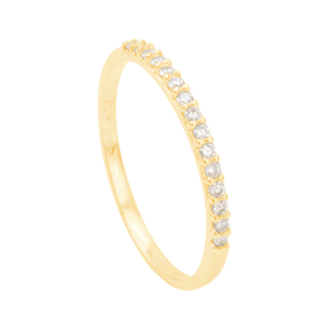 Anel Aparador em Ouro 18K com Diamantes - AU12092