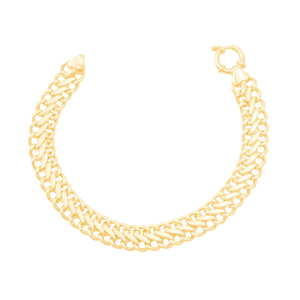Pulseira em Ouro 18K Lacraia - AU12278