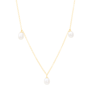 Colar em Ouro 18K com Pérolas Biwa - AU12298