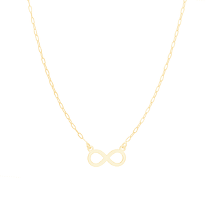 Gargantilha em Ouro 18K Infinito - AU12316