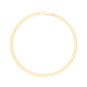Pulseira em Ouro 18K Grumet Duplo 21CM - AU12393