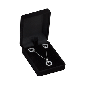 Conjunto em Prata 925 Coração - PL18779