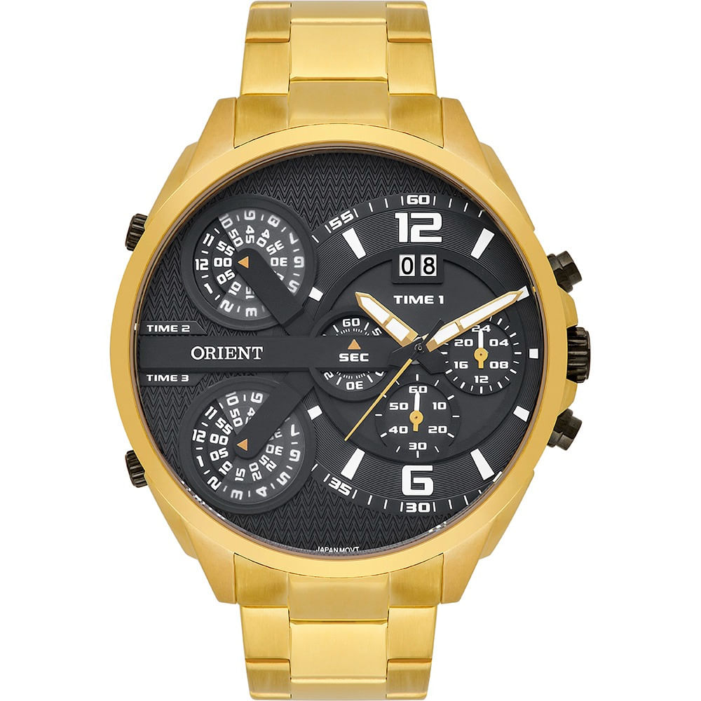 Relógio Masculino Orient XL Cronógrafo - MGSST005 P2KX - Bruna