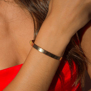 Bracelete em Ouro 18K Liso - AU11752