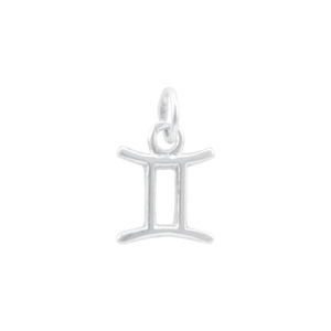 Pingente em Prata 925 Signo Gêmeos - PL19448