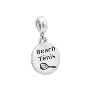 Berloque Moments em Prata 925 Beach Tennis - PL19536