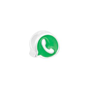 Berloque Moments em Prata 925 Whatsapp - PL19574