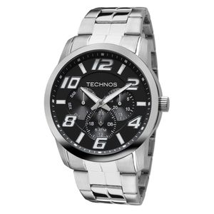 Relógio Masculino Technos Racer Prata - 6P29AFTS/1P