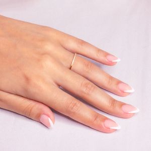 Anel Aparador em Ouro 18K com Diamantes - AU12093
