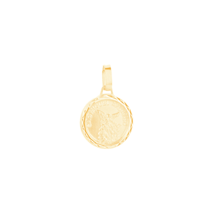 Pingente em Ouro 18K Medalha São Miguel - AU12793