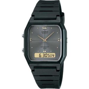 Relógio Masculino CASIO Vintage Dual-Time - AW-48HE-8AVDF