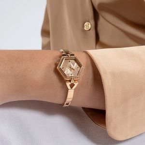 Relógio Feminino Guess Rosê - GW0680L3
