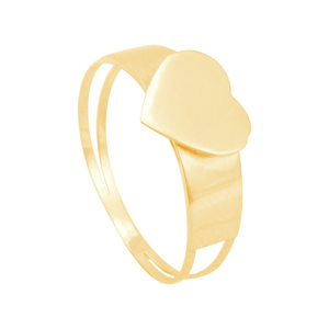 Anel em Ouro 18K Coração - AU13071