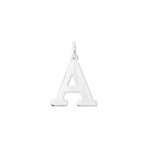 Pingente em Prata 925 Personalizado Letras - PL20318