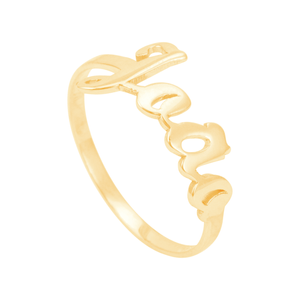 Anel em Ouro 18K Personalizado Nome - AU13198