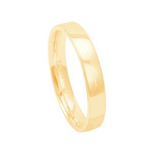 Aliança em Ouro 18K 4MM Abaulada - AU13245