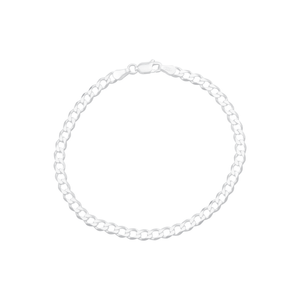 Pulseira em Prata 925 Elos Grumet - PL20352