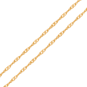 Corrente em Ouro 10K Singapura 45CM - AU13276