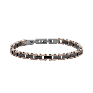 Pulseira Masculina em Aço com Gomos - PL21134