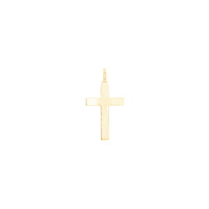 Pingente em Ouro 18K Cruz Lisa G - AU13307