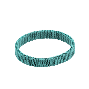 Pulseira Moments Click Esteira Elástica Verde Água - PL21155