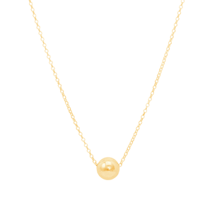 Colar Bola 8MM em Ouro 18K - AU13403