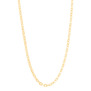 Corrente Elos Bailarina 45CM em Ouro 18K - AU13423