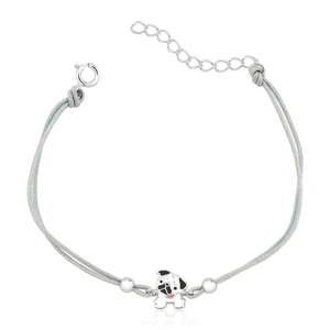 Pulseira Infantil Cachorrinho em Prata 925 - PL21860