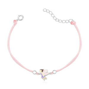 Pulseira Infantil Fadinha em Prata 925 - PL21855