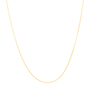 Corrente Elos Português 45CM em Ouro 18K - AU13480