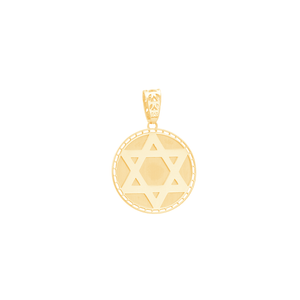 Pingente Estrela de Davi em Ouro 18K - AU13530