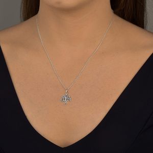 Colar Minimalista Árvore da Vida em Prata 925 - PL21994