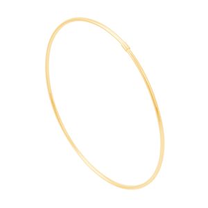 Bracelete Liso Pulseira Mamãe em Ouro 18K - AU13556
