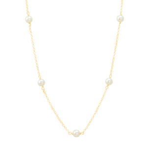 Gargantilha Pérolas 45CM em Ouro 18K - AU13980