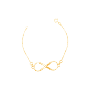 Pulseira Infinito em Ouro 18K - AU14049